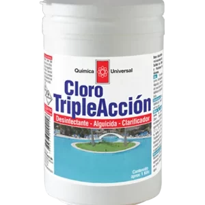 Cloro triple acción